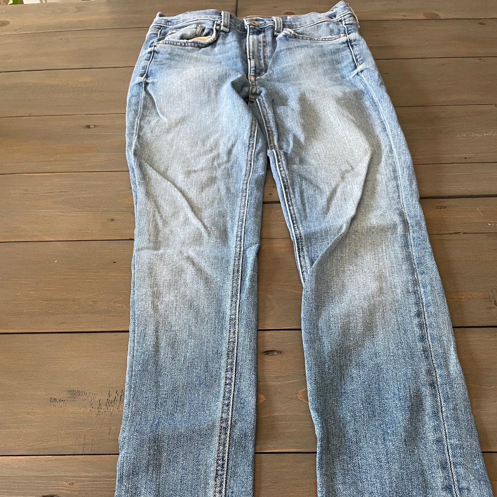 High Rise Ankle Skinny Jeans Rag N Bone Cut Off Bottom